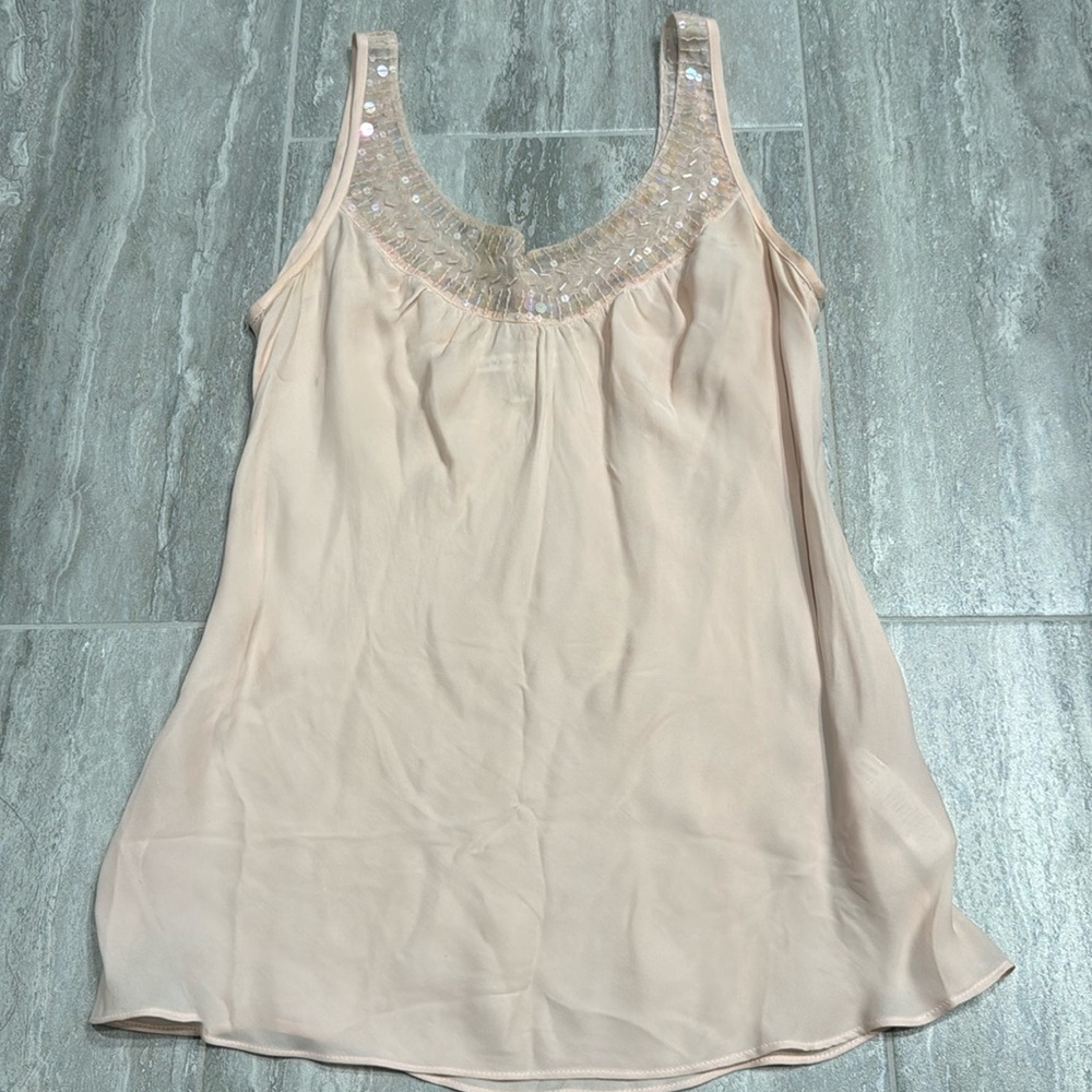 Banana Republic 100% Silk Sleeveless Blouse XS
